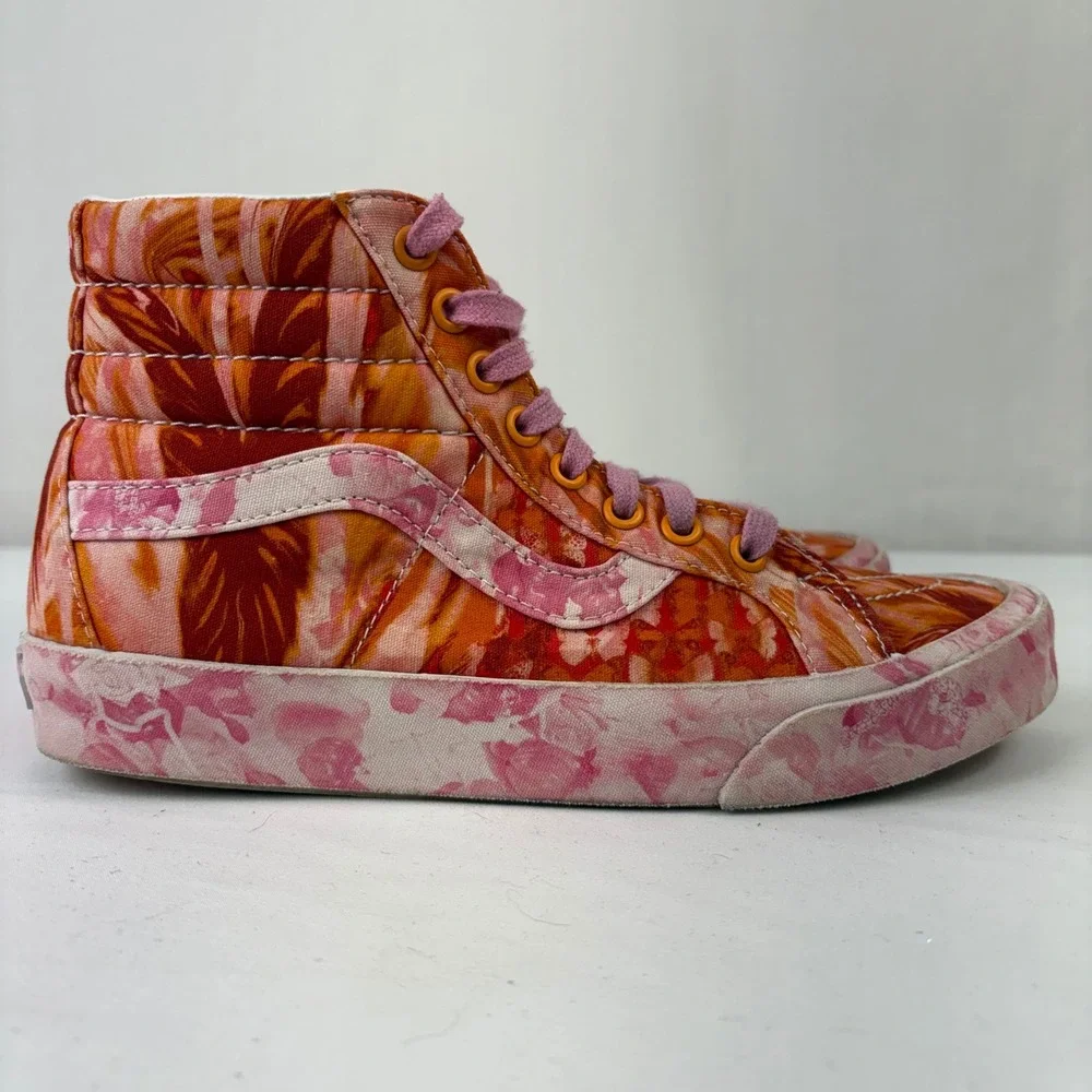 Vans x‎ Sk8-Hi 38 DX Collina Strada Tie Dye Pink Orange Skate Sneakers Shoes W 8